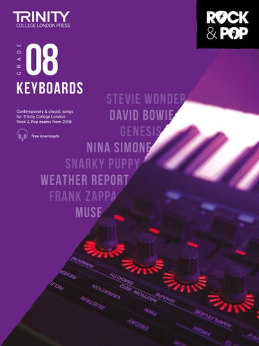 TRINITY ROCK & POP 2018 KEYBOARDS GRADE 8, de HAL LEONARD CORP. | portada del libro