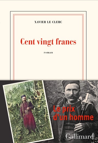 CENT-VINGT FRANCS, de Xavier Le Clerc | portada del libro