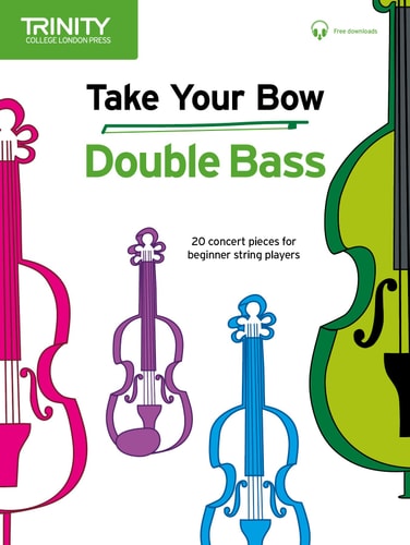 TAKE YOUR BOW DOUBLE BASS, de Naomi Yandell | portada del libro