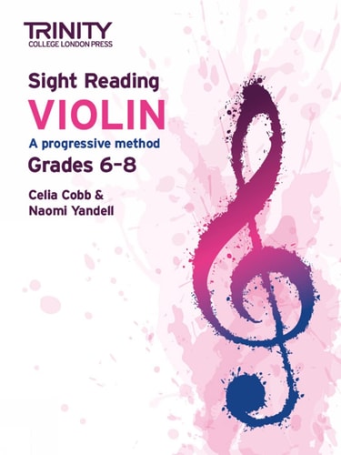 TRINITY COLLEGE LONDON SIGHT READING VIOLIN INITIAL GR, de Celia Cobb | portada del libro