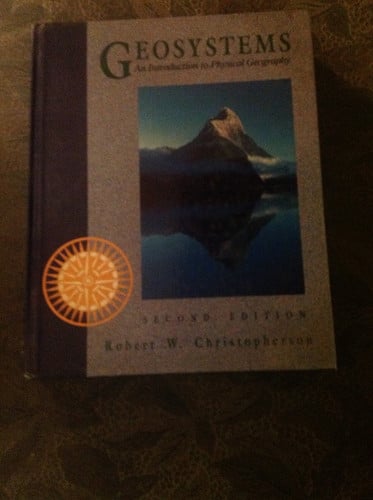 GEOSYSTEMS INTROD.PHYSICAL, de CHRISTOPHERSO | portada del libro
