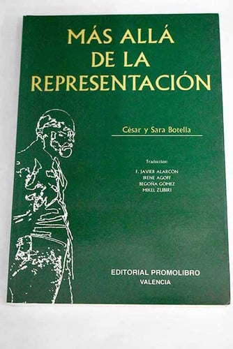 MAS ALLA DE LA REPRESENTACION, de BOTELLA | portada del libro