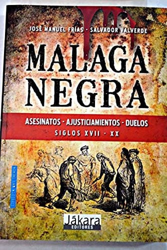 Málaga Negra, de Valverde Gálvez | portada del libro