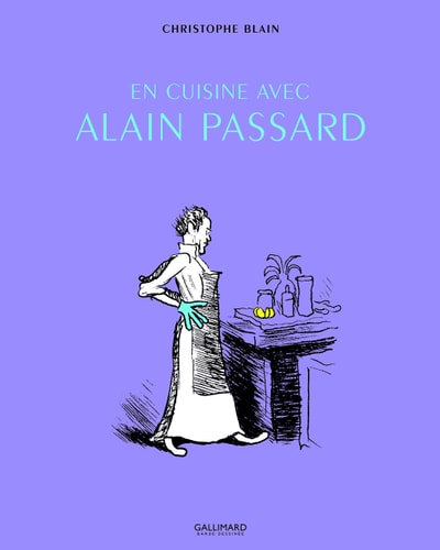 EN CUISINE AVEC ALAIN PASS, de Christophe Blain | portada del libro