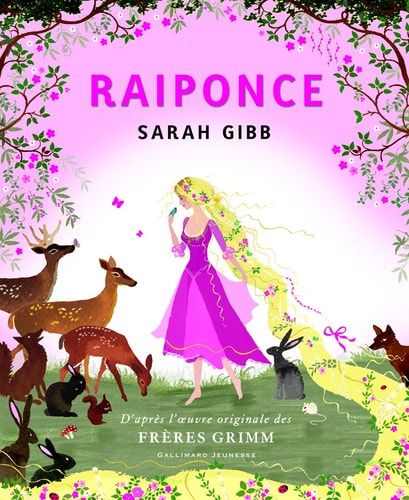 Raiponce, de Sarah Gibb | portada del libro
