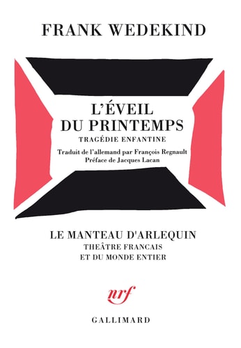 L'EVEIL DU PRINTEMPS, de Frank Wedekind | portada del libro