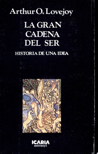 GRAN CADENA DEL SER, LA, de Lovejoy | portada del libro