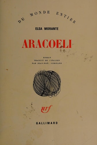 ARACOELI, de Elsa Morante | portada del libro