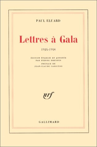 LETTRES A GALA, de Éluard | portada del libro