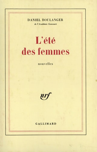 L'ETE DES FEMMES, de Daniel Boulanger | portada del libro