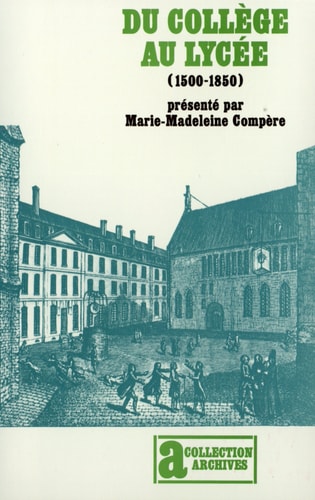 DU COLLEGE AU LYCEE, de Marie-Madeleine Compère | portada del libro