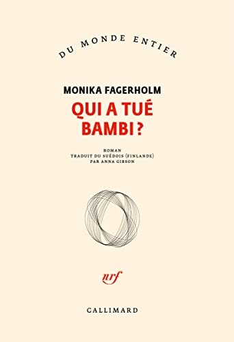 QUI A TUE BAMBI ?, de Monika Fagerholm | portada del libro