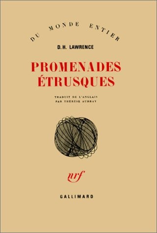 PROMENADES ETRUSQUES, de David Herbert Lawrence | portada del libro