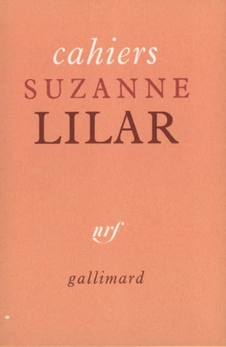 CAHIERS SUZANNE LILAR, de Mallet-Joris | portada del libro