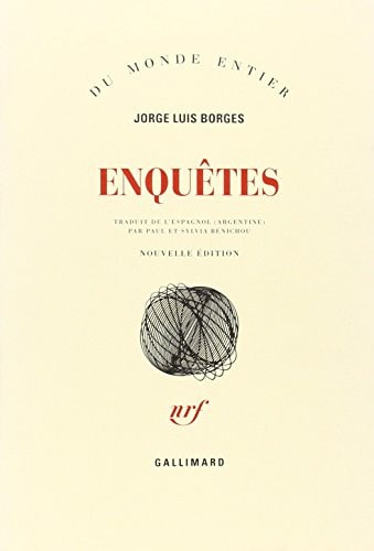 ENQUETES, de Jorge Luis Borges | portada del libro