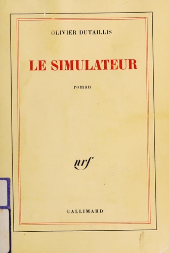 LE SIMULATEUR, de Dutaillis | portada del libro