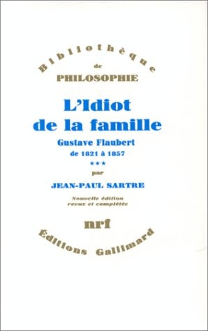 L'Idiot de la Famille 3, de Jean-Paul Sartre | portada del libro