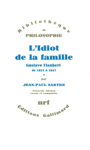 L'Idiot de la Famille 1, de Jean Paul Sartre | portada del libro