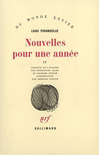 NOUVELLES POUR UNE ANNEE T4, de Luigi Pirandello | portada del libro