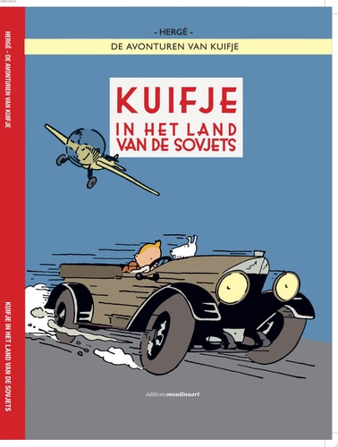 TINTIN AU PAYS DES SOVIETS COULEUR HC NL, de Hergé | portada del libro