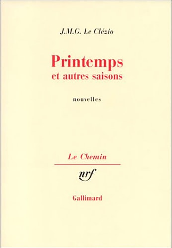PRINTEMPS ET AUTRES SAISONS, de Le Clézio | portada del libro