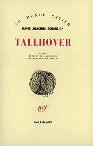 TALLHOVER, de Hans Joachim Schädlich | portada del libro