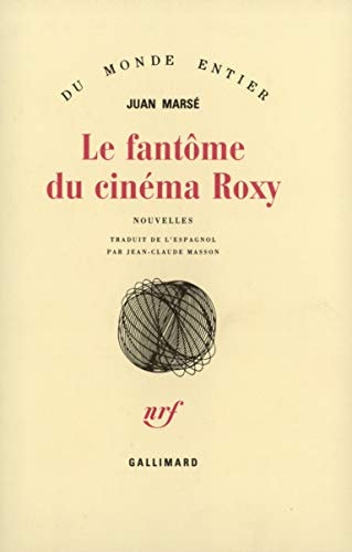 FANTOME DU CINEMA ROXY, de Juan Marsé | portada del libro