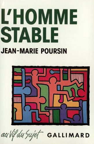 L'HOMME STABLE, de Jean-Marie Poursin | portada del libro