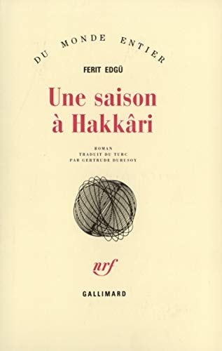 UNE SAISON A HAKKARI, de Ferit Edgü | portada del libro