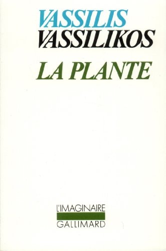 LA PLANTE, de Vasilis Vasilikos | portada del libro