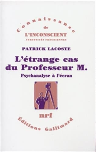 L'ETRANGE CAS DU PROFESSEUR M., de Patrick Lacoste | portada del libro