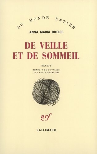 DE VEILLE ET DE SOMMEIL, de Anna Maria Ortese | portada del libro