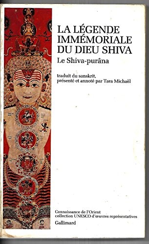LA LEGENDE IMMEMORIALE DU DIEU SHIVA, de Anonymes | portada del libro
