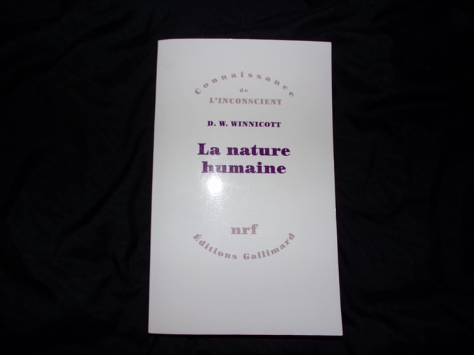 LA NATURE HUMAINE, de Winnicott | portada del libro