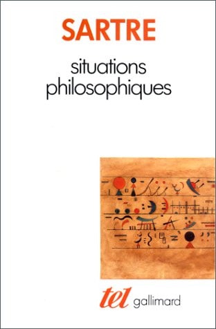Situations Philosophiques, de Jean-Paul Sartre | portada del libro