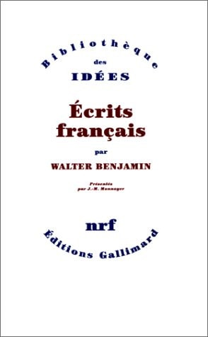 ECRITS FRANCAIS, de Benjamin | portada del libro