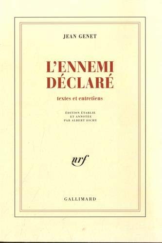 L'ENNEMI DECLARE, de Genet | portada del libro