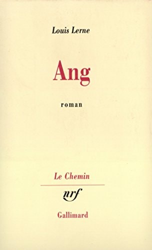 ANG, de Louis Lerne | portada del libro