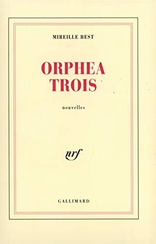 ORPHEA TROIS, de Mireille Best | portada del libro