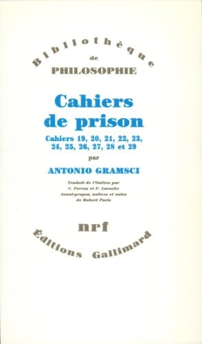 CAHIERS DE PRISON T5 CAHIERS 19 A 29, de Gramsci | portada del libro