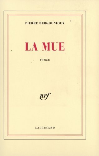 LA MUE, de Bergounioux | portada del libro