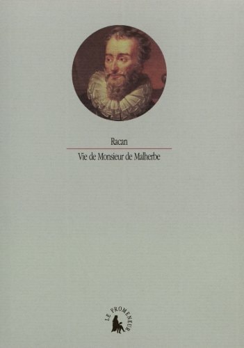 VIE DE MONS DE MALHERBE, de Honorat de Bueil Racan (seigneur de) | portada del libro