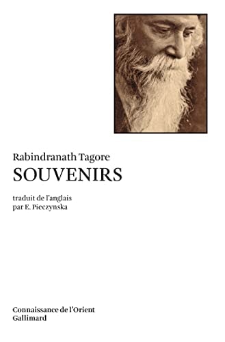 SOUVENIRS, de Rabindranath Tagore | portada del libro