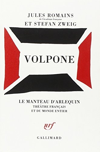 VOLPONE, de Jules Romains | portada del libro