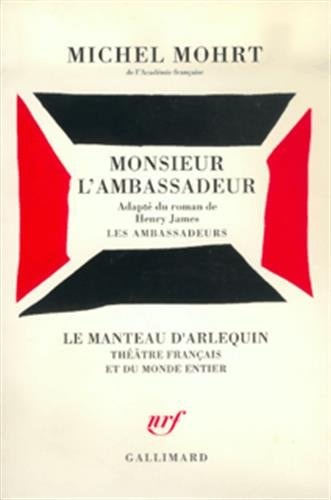 MONSIEUR L'AMBASSADEUR, de Michel Mohrt | portada del libro