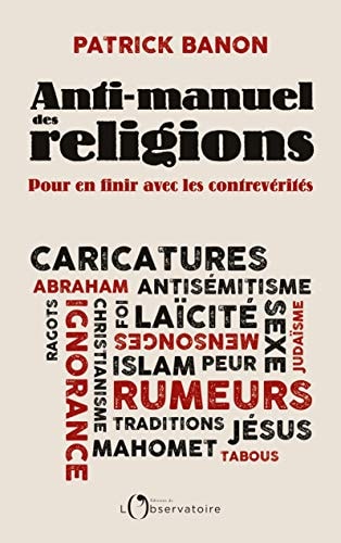 NTI-MANUEL DES RELIGIONS, de Patrick Banon | portada del libro