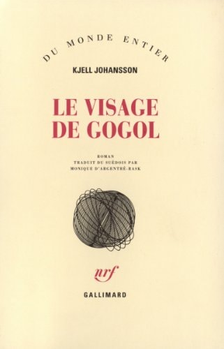 LE VISAGE DE GOGOL, de Kjell Johansson | portada del libro