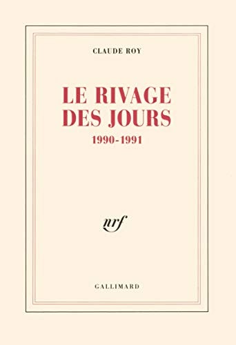 LE RIVAGE DES JOURS, de Claude Roy | portada del libro