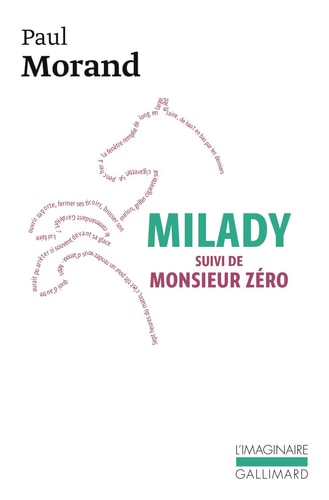 MILADY / MONSIEUR ZERO, de Paul Morand | portada del libro