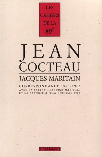 CORR COCTEAU MARITAIN, de Jean Cocteau | portada del libro
